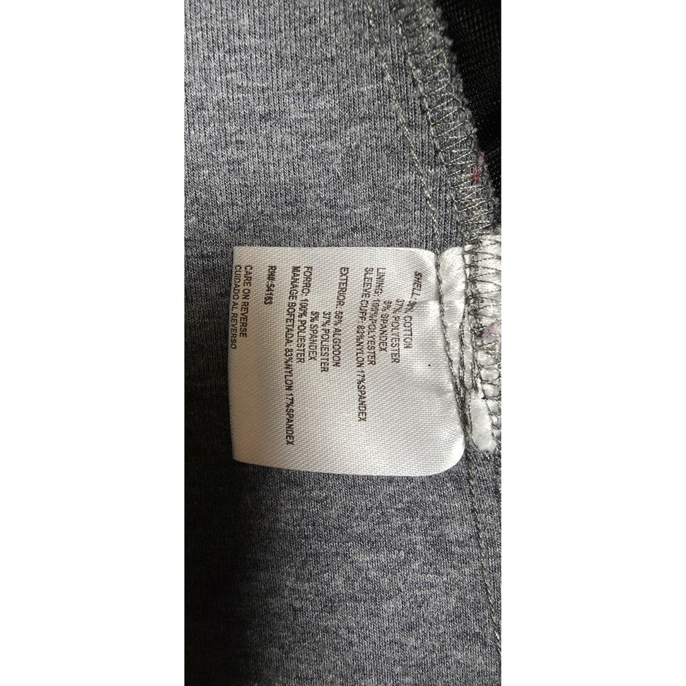 ANDREW MARC Women Grey Ribbed Coat Double Breasted Jacket Small - Picture 4 of 12